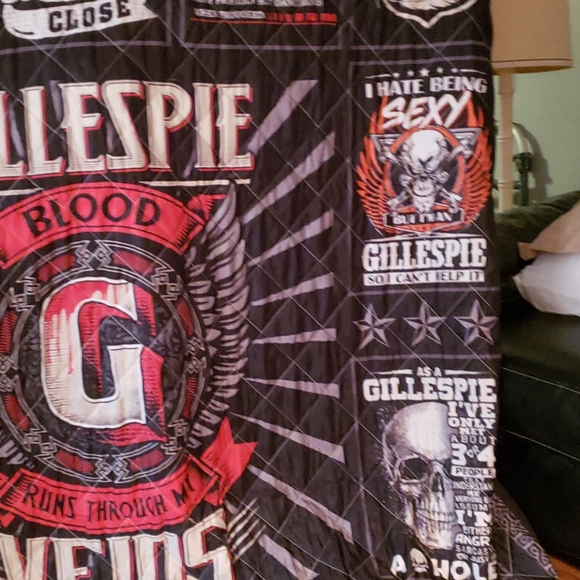 Team GILLESPIE SPREAD Queen AND 2 PILLOW SHAMS - Picture 5 of 12